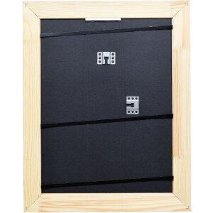 effect 0562-6060-05 Profil 56 Holzrahmen 60x60 cm weiß mit Kunstglas