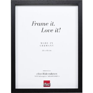 Effect Holz-Bilderrahmen Profil 74 schwarz 21x29,7 cm...