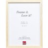 Effect Holz-Bilderrahmen Profil 74 natur 61x91,5 cm Kunstglas