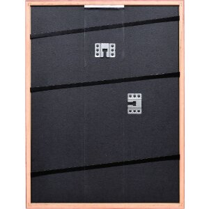 Фоторамка Effect из дерева профиль Top S красная 14,8x21 см стекло