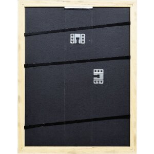 Effect Holzrahmen Profil Top Pro silber 70x70 cm Kunstglas