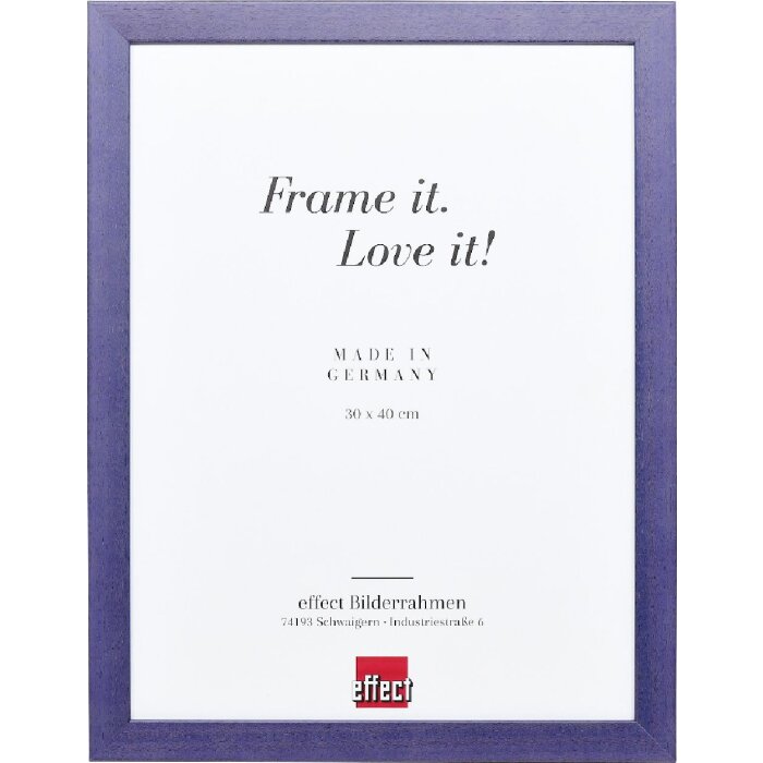 Effect Holzrahmen Profil Top Pro flieder 14,8x21 cm Kunstglas