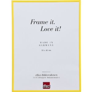 Art effect Puzzlerahmen Acrylglas Gelb 35 x 99 cm...