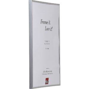 Art effect Puzzlerahmen Acrylglas silber 46 x 61 cm Kunststoffrahmen elegant