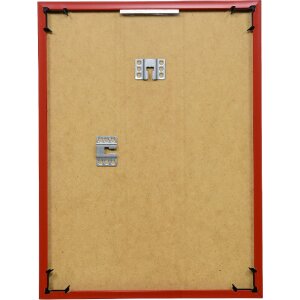 Art effect Puzzlerahmen Acrylglas rot 58 x 85 cm für Wandaufhängung
