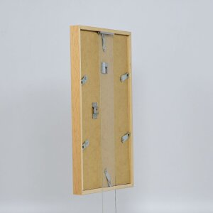 Effect Holzrahmen Profil 35 eiche 25x35 cm Normalglas + Abstandshalter