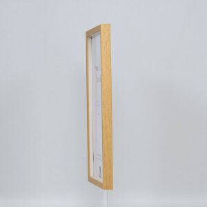 Effect Holzrahmen Profil 35 eiche 45x60 cm Normalglas Abstandshalter
