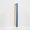 Effect Holzrahmen Profil 35 blau 50x65 cm Normalglas Abstandshalter
