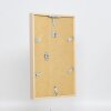 Effect Holzrahmen Profil 35 hellbraun 50x65 cm Normalglas Abstandshalter