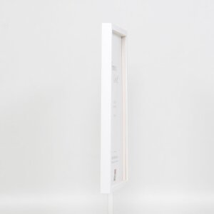 Effect Holzrahmen Profil 35 weiß 50x70 cm Normalglas mit Abstandshalter