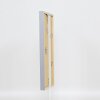 Effect Holzrahmen Profil 35 hellgrau 50x70 cm mit Normalglas und Abstandshalter