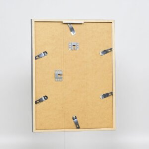 Effect Holzrahmen Profil 35 anthrazit 50x70 cm Normalglas mit Abstandshalter