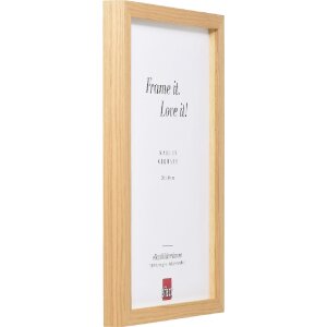 Фоторамка Effect из массива дерева орех 21x29,7 см с прозрачным стеклом