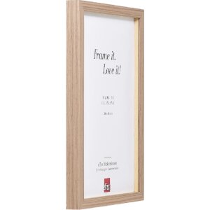 Фоторамка Effect из дерева профиль 54 орех 50x70 см с прозрачным стеклом