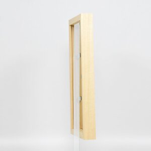 Effect Holz-Bilderrahmen Profil 55 natur 45x80 cm Normalglas Abstandsleiste