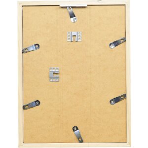 Фоторамка Effect из дерева Profil 58 античное серебро 25x80 см со стеклом и распоркой