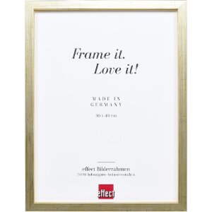 Фоторамка Effect из дерева, антиксеребро, 50x70 см, с...