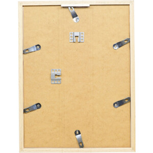 Фоторамка Effect из дерева, белая, 59,4x84,1 см, с прозрачным стеклом и бортиком