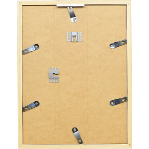 Фоторамка Effect Holzrahmen Profil 58 светло-коричневая 70x100 см с прозрачным стеклом и распоркой