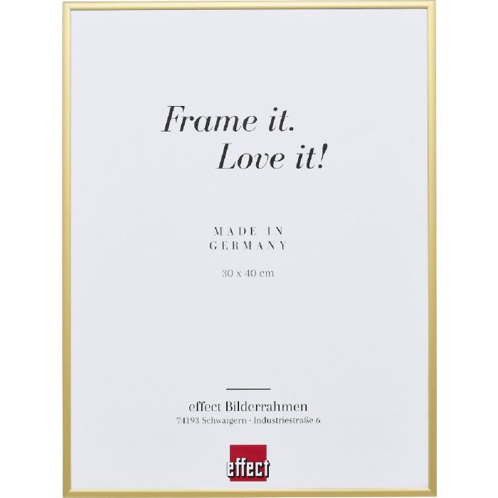 Effect Bilderrahmen Quadro Spiegel gold 21 x 29,7 cm