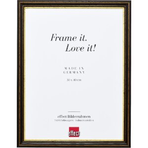 Effect Wandspiegel Holz-Profil 21 braun 40x50 cm