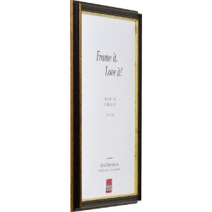 Effect Wandspiegel Holz-Profil 21 braun 10,5x14,8 cm