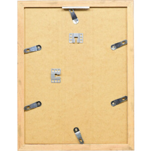 Фоторамка Effect с деревянным профилем 41, антик-серебро, 18x24 см