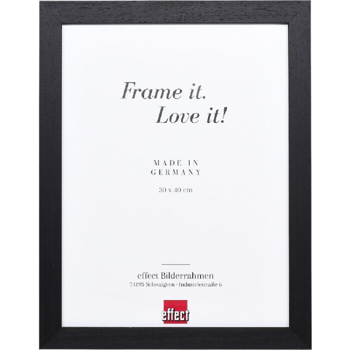 Зеркало на стену Effect Profil 55 черное 21x29,7 см