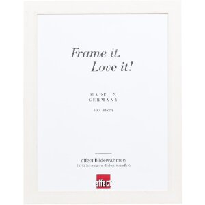 Зеркальный профиль 55, белый, 40x40 см — для стен