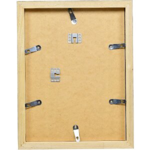 Фоторамка с зеркалом на стену Effect, черная, 42x59,4 см