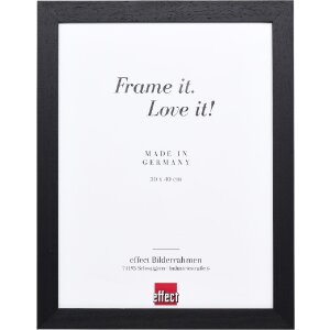 Зеркало на стену Effect Профиль 55, черное, 70x100 см