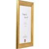 Effect Wandspiegel Holzprofil 95 gold 40x60 cm Spiegel