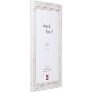 Effect Wandspiegel Profil 2240 Holz-Spiegel weiß 40x50 cm