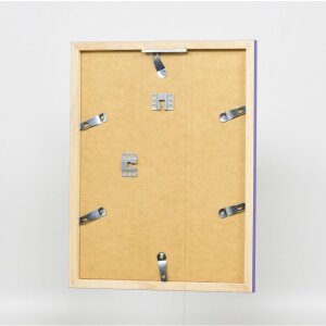 Effect Wandspiegel Holzprofil Top Cube Spiegel lila 30x40 cm