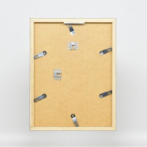 Effect Wandspiegel Holzprofil Top Cube Spiegel schwarz 40x50 cm