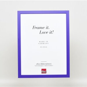 Effect Wandspiegel Holzprofil Top Cube Spiegel lila 40x50 cm