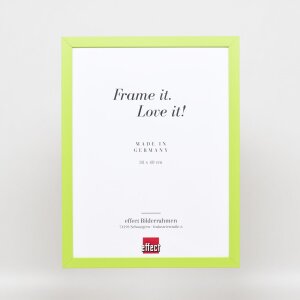 Effect Wandspiegel Holzprofil Top Cube Spiegel grün 40x60 cm