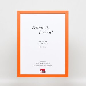 Effect Wandspiegel Holzprofil Top Cube Spiegel orange 40x60 cm