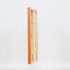 Effect Wandspiegel Holzprofil Top Cube Spiegel orange 50x70 cm