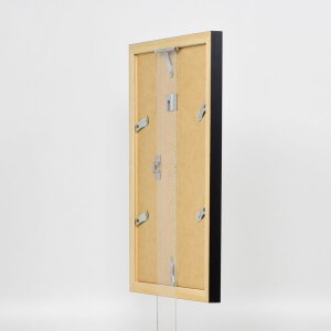 Effect Wandspiegel Holzprofil Top N schwarz 30x40 cm