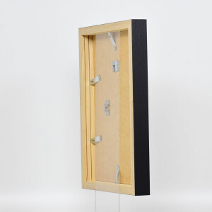 Эффектная деревянная рамка профиль 55 джерси рамка 70x100 см черное художественное стекло