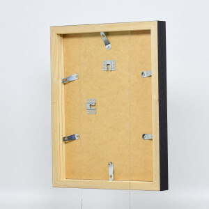 Эффектная деревянная рамка профиль 55 джерси рамка 70x100 см черное художественное стекло