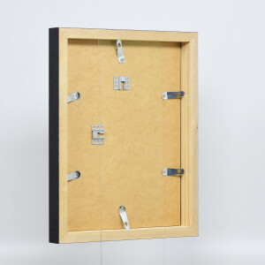 Эффектная деревянная рамка профиль 55 джерси рамка 70x100 см черное художественное стекло