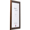 Effect Holzbilderrahmen Profil 64 braun 50x100 cm mit Museumsglas Acryl