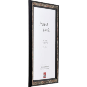 Фоторамка effect из дерева профиль 64 черная 59,4x84,1 см с музейным стеклом акрил