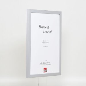 Effect Holzrahmen Top Cube 9x13 cm silber Acrylglas Museumsqualität