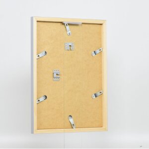 Effect Holzrahmen Top Cube 15x20 cm silber Acrylglas Museumsqualität