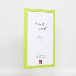 Effect Holzrahmen Top Cube 18x24 cm grün Acrylglas Museumsqualität