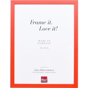 Effect Holzrahmen Top Cube 18x27 cm rot Acrylglas...