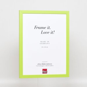 Effect Holzrahmen Top Cube 30x40 cm grün Acrylglas Museumsqualität